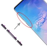 Juego de Teclas Laterales para Samsung Galaxy S10 / S10+ de Botones (Verde)