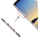 Juego de Teclas Laterales para Samsung Galaxy Note 8 - Botón Encendido y Volumen