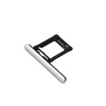 Bandeja Tarjeta Micro SD + Tapón Antipolvo para Sony Xperia XZ Premium (SIM Única) (Plata) - Imagen 4