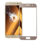 Pantalla Frontal Lente de Vidrio para Samsung Galaxy A5 A520 (Dorado)