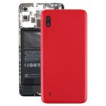 Cubierta de Batería para Samsung Galaxy A10 SM-A105 Tapa Trasera con Lente y Teclas (Rojo)