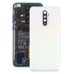 Tapa Trasera de Batería Original para Realme X2 Pro con Tapa de Lente de Cámara (Blanco)