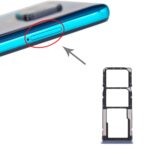 Bandeja Tarjeta SIM + Bandeja Micro SD para Xiaomi Redmi Note 9S / 9 Pro Max / 9 Pro India / 10 Lite (Gris)