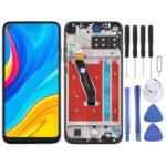 Pantalla Completa para Huawei Y7P con Marco (Negro)