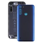 Tapa Trasera Batería para Motorola One Fusion (Azul)