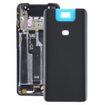 Tapa Trasera de Vidrio Batería para Asus Zenfone 6 ZS630KL (Negro Mate)