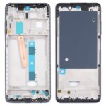 Carcasa Frontal Placa de Bisel Marco LCD para Xiaomi Poco X3 Poco X3 NFC M2007J20CG M2007J20CT (Negro)