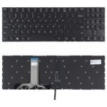 Teclado Británico para Lenovo Legion Y520 Y520-15Ikb R720 Y720-15Ikb con Retroiluminación