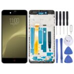 Pantalla Completa para ZTE Nubia Z11 Mini S NX549J con Marco (Negro)