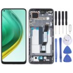 Pantalla Completa con Marco para Xiaomi Mi 10T Pro 5G Mi 10T 5G Redmi K30S M2007J3Sc M2007J3S(Negro)