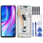 Pantalla TFT Completa para Xiaomi Redmi Note 8 Pro SIM Único con Marco (Plata)