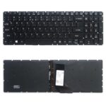 Teclado con Luz de Fondo para Acer Aspire Modelos E5-532, E5-522, E5-573, E5-574, E5-722, E5-752, E5-772, E5-773, E5-575, V5-591G, V3-574G, F5-573G, E15, E5-582P (Versión USA)