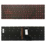 Teclado para Acer Nitro 5 An515-51 N17C1 An515-52 An515-53 Versión USA con Retroiluminación