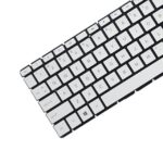 Teclado para HP Versión EE.UU modelos 15-Bs, 15Q-Bd, 15-Cc, 17G-Br, 15-Bs004Tx, 15-Bw (Plata) - Imagen 4
