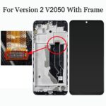 Pantalla Completa para ZTE 20 Smart V2050 con Marco (Negro) - Imagen 4