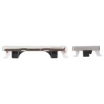 Botón de Encendido y Control de Volumen para Motorola Moto One Acción XT2013-1 XT2013-2 XT2013-4 (Plata) - Imagen 2
