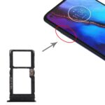 Bandeja Tarjeta SIM + Bandeja Micro SD para Motorola Moto G Power (Negro) - Imagen 4