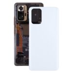 Tapa Trasera Batería Original para Xiaomi Redmi Note 10 M2101K7Ai M2101K7Ag (Blanco)