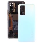 Cubierta Posterior Tapa Batería para Xiaomi Redmi Note 10 Pro Max Redmi Note 10 Pro 4G Redmi Note 10 Pro (India) M2101K6P M2101K6G M2101K6I M2101K7Ai M2101K7Ag (Blanco)