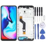 Pantalla Completa TFT para Motorola Moto E7 Plus XT2081-1 con Marco (Negro)