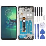 Pantalla Completa TFT para Motorola Moto G8 Plus XT2019 XT2019-2 con Marco (Negro)