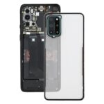 Tapa Trasera Batería para OnePlus 8T con Lente de Cámara (Transparente)