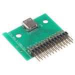 Tarjeta de Prueba USB 3.1 con Conector Hembra PCB 24P Doble Cara Positiva y Negativa - Imagen 2