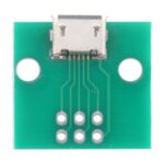 Micro USB A 5Pin V8 Puerto de Carga PCB Tablero de Prueba (10 Unidades)