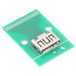 Mini Tablero de Pruebas HDMI HDMI-C con PCB 19 Pin - Imagen 2
