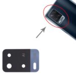 Lente de Cámara Trasera para Oppo A54 4G (10 Piezas) (Negro) - Imagen 4