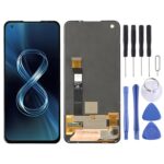 Pantalla Completa Original AMOLED para Asus Zenfone 8 ZS590KS-2A007EU I006D (Negro)