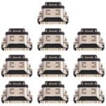 Conector de Puerto de Carga para Vivo Nex 3 / Nex 3 5G V1923A V1923T 1908_19 1912 V1924A V1924T 1913 (10 Unidades)