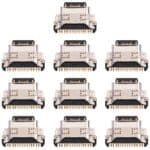 Conector de Puerto de Carga para Vivo X60 / X60T V2045 V2046A V2085A (10 Unidades)