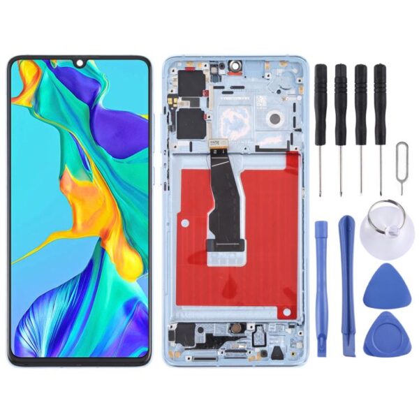 Pantalla Completa OLED Original para Huawei P30 con Marco