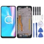 Pantalla Completa para Alcatel 1Se 2020 OT5030 5030D 5030F con Marco (Negro)