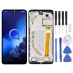 Pantalla Completa para Alcatel 3X 2019 5048Y 5048U 5048 Ot5048Y Ot5048 con Marco (Negro)