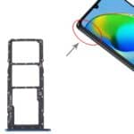 Bandeja Tarjeta SIM y Micro SD para ZTE Blade V40 Vita (Azul) - Imagen 4