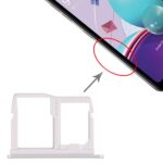 Bandeja Tarjetas Nano SIM + Micro SD para LG K31 (LM-K300Q, LGL355DL) (Plata) - Imagen 4