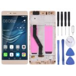Pantalla Completa OLED para Huawei P9 Plus con Marco (Oro)