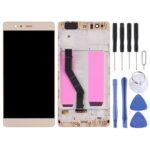 Pantalla Completa OLED para Huawei P9 Plus con Marco (Oro) - Imagen 2
