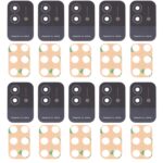 Lente de Cámara Trasera para Realme Narzo 50I RMX3235 (10 Piezas) (Negro)