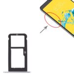 Bandeja SIM + Bandeja Micro SD para ZTE Blade Z Max Z982 (Plata) - Imagen 4