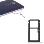 Bandeja Tarjeta SIM + Micro SD para ZTE Blade Zmax Pro / Z981 (Plata) - Imagen 4