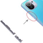 Botón de Encendido y Control de Volumen para Xiaomi Mi 11 M2011K2C M2011K2G (Negro) - Imagen 4