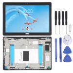 Pantalla Completa para Lenovo Tab P10 Tb-X705, Tb-X705L, Tb-X705F, Tb-X705N con Marco (Negro)
