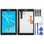 Pantalla Completa para Lenovo Tab E7 Tb-7104 Tb-7104I Tb-7104F Tb-7104N (Negro)
