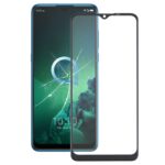 Lente Cristal Exterior Pantalla Frontal para Alcatel 3X (Negro)