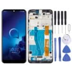 Pantalla Completa para Alcatel 3 / 3L 2019 OT-5053 5053K con Marco (Negro)