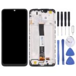 Pantalla Completa Original con Marco para Xiaomi Redmi 9A, 9C, 9C NFC, 9At, 9I, 9 Activ, Poco C31 con Redmi 10A (Negro) - Imagen 2