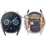 Pantalla Completa Original con Marco para Huawei Watch GT 3 46mm SM-M536B (Plata)